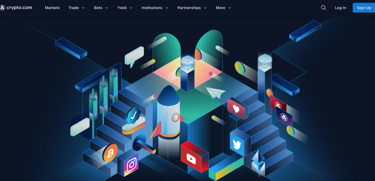 Crypto.com - kryptobørs