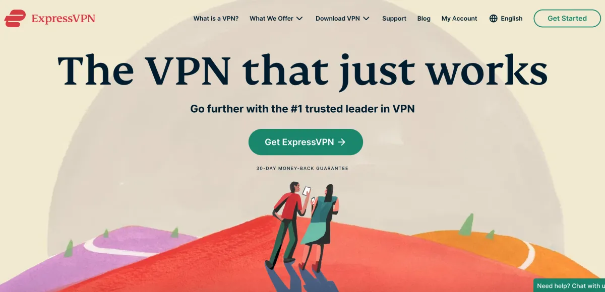 ExpressVPN – popular VPN service