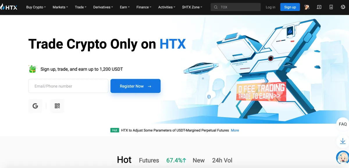 HTX (Huobi) - криптобіржа
