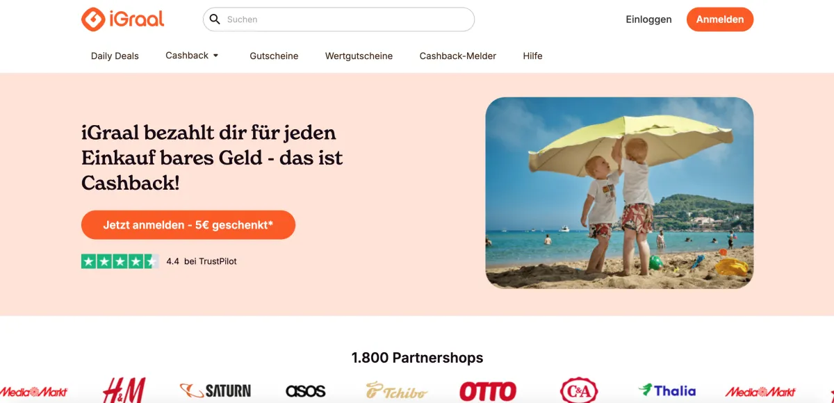 iGraal - Cashback-Service