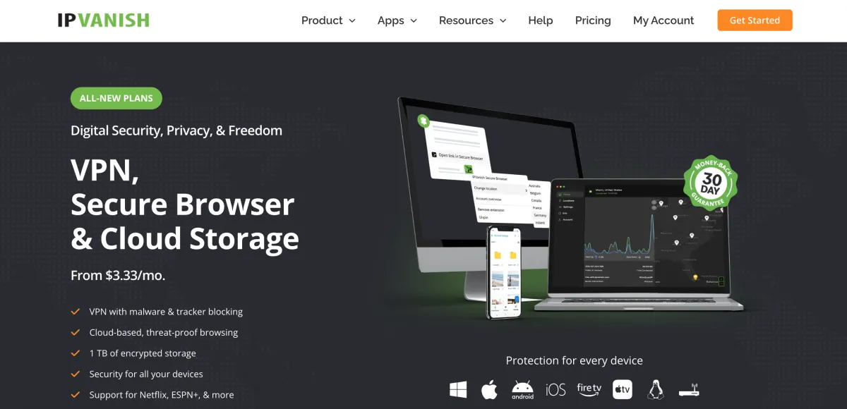 IPVanish - VPN-service