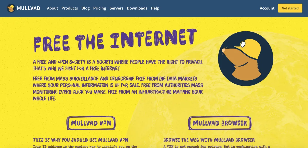 Mullvad – an unusual VPN-service