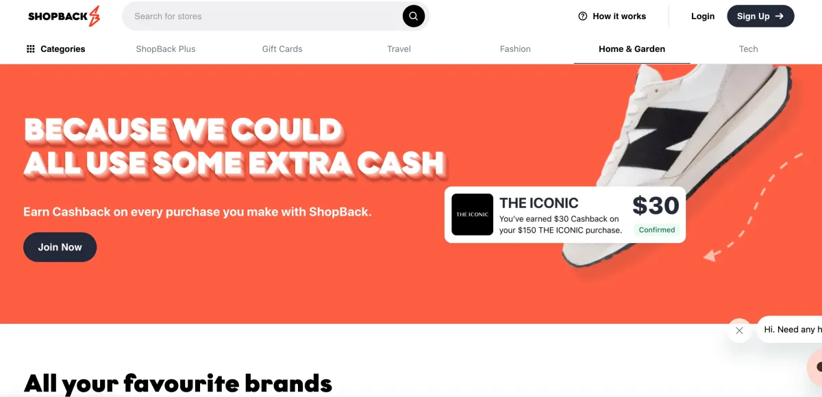 Shopback - cashback service