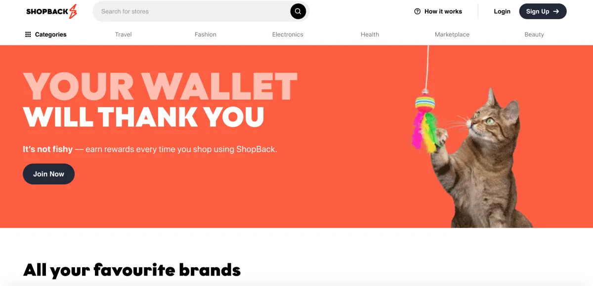 Shopback - cashback na serbisyo