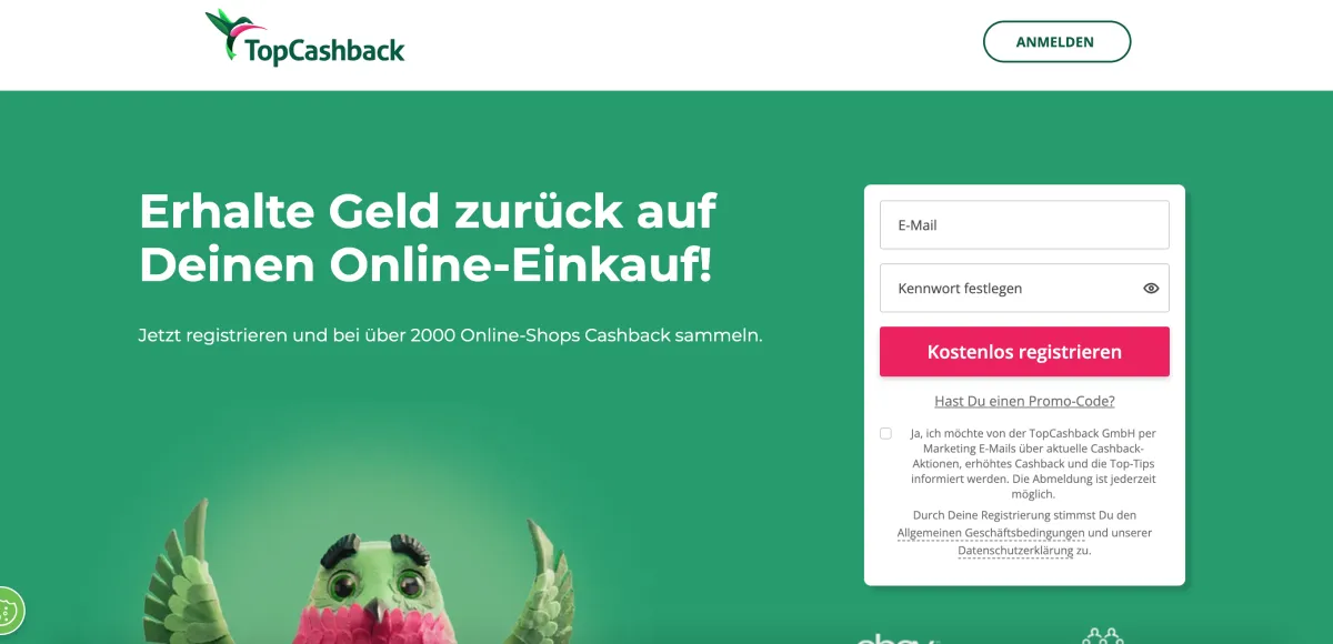 TopCashback - Cashback-Service