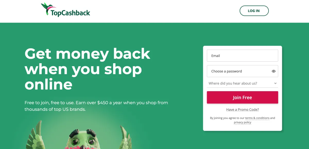 TopCashback - cashback service