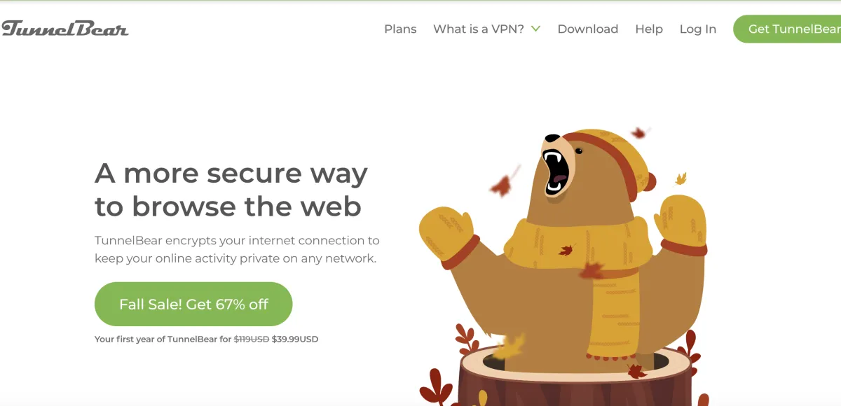 TunnelBear – VPN-service